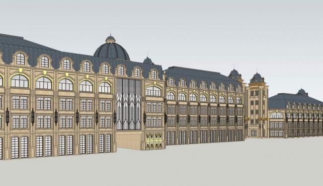 SketchUp Business Model: Multi-Layer Strategy with French Classical Design