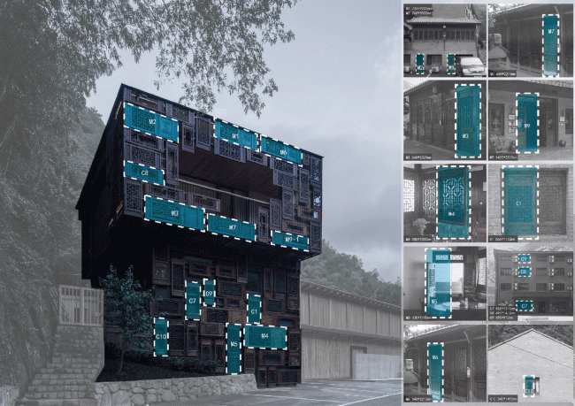 BIM Architecture | Revisiting Mountains and Rivers - Lin'an Yuleshan Housing Reform Design/Jiushe Construction Studio