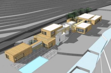 Modern Multi-Story Homestay Hotel Model in SketchUp-BIM WORLD