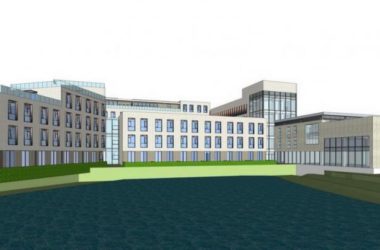 Modern Multi-Story Mountain Office Complex in SketchUp-BIM WORLD