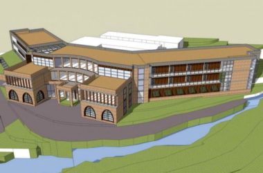 Modern Multi-Story Mountain Inn Hotel Model in SketchUp-BIM WORLD