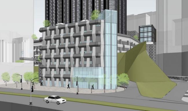 Modern High-Rise Residential Building Models in SketchUp