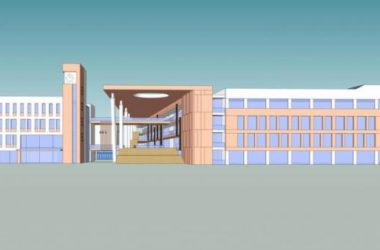 Xiamen Houjiang Primary and Secondary School Campus Design: Multi-Story Educational Building SketchUp Model-BIM WORLD