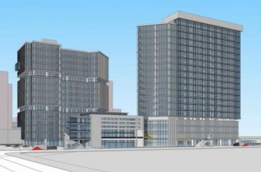 Modern High-Rise Office Building Model in SketchUp-BIM WORLD