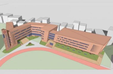 Multi-Story Gymnasium and Art Building at Xiamen Le'an Middle School – Modern Educational Architecture-BIM WORLD