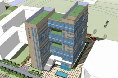 Modern High-Rise Office Building Model in SketchUp-BIM WORLD