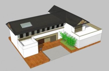 SketchUp Business Model: Multi-Story Yi Ethnic Club Hall with Chinese-Style Commercial Architecture-BIM WORLD