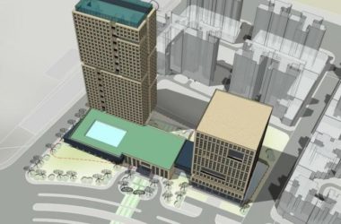 Modern High-Rise Office Building Model in SketchUp-BIM WORLD