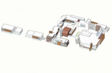 SketchUp Business Model: Modern Multi-Story Commercial Street Design-BIM WORLD