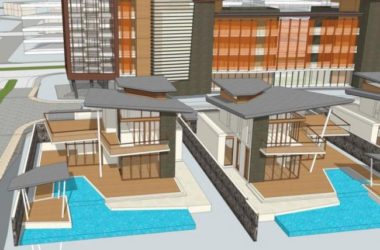 Modern Multi-Story Hotel Model in SketchUp-BIM WORLD