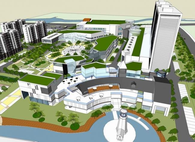 Modern Multi-Story Residential Apartment Model in SketchUp