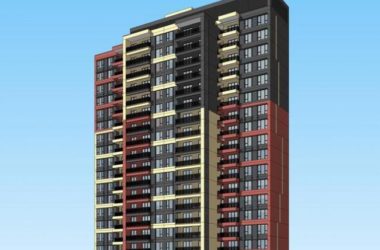 Modern High-Rise Residential Building Models in SketchUp-BIM WORLD