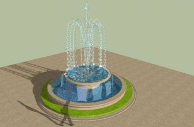 SketchUp Material Models: Central Pool and Material Components Explained-BIM WORLD