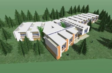 SketchUp Business Model: Multi-Story Clubhouse and Modern Commercial Building Designs-BIM WORLD