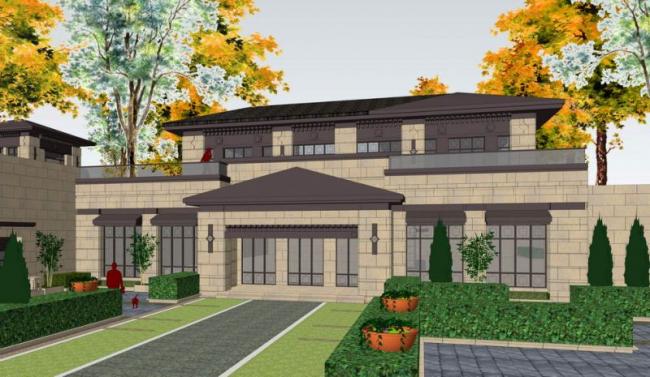 SketchUp Business Models: Multi-Story Clubhouses, Commercial Buildings, and French Classical Designs