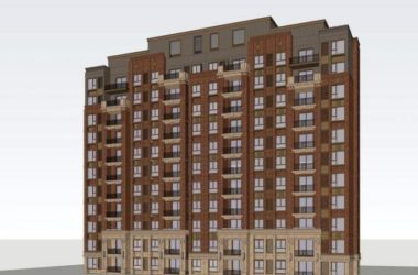 Neoclassical Red Brick Residential Models | Small High-Rise SketchUp Design-BIM WORLD