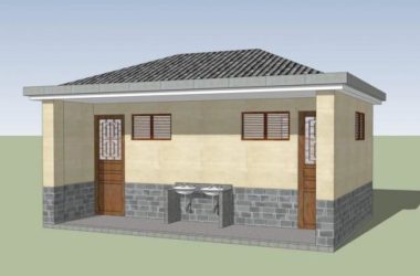 Chinese-Style Toilet Sketch Model in SketchUp-BIM WORLD