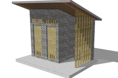 Modern Toilet Sketch Model in SketchUp-BIM WORLD