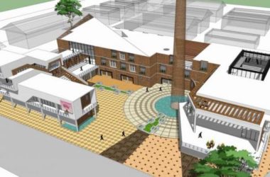 SketchUp Business Model: Modern Multi-Story Commercial Renovation of an Old Factory Building-BIM WORLD