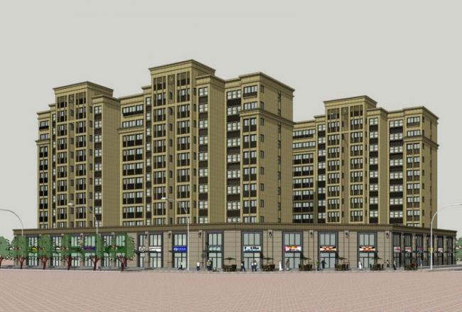 SketchUp Models: Residential and Commercial Buildings Including High-Rise and Neoclassical Designs