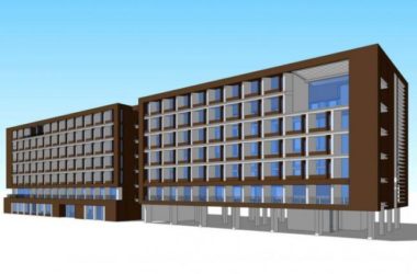 Modern Multi-Story School Dormitory Apartments | SketchUp Residential Model-BIM WORLD