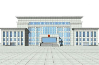 SketchUp Model of a Multi-Story Administrative Office in Simplified European Style-BIM WORLD