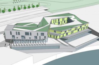 SketchUp Business Model: Modern Multi-Story Commercial Street Design-BIM WORLD