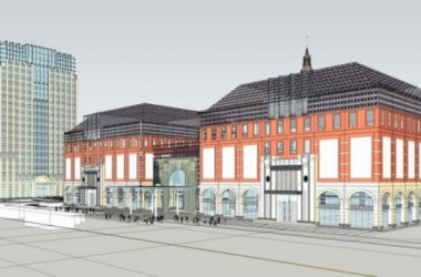 SketchUp Business Model: Multi-Story Commercial Building in Arabic and Classical Styles-BIM WORLD