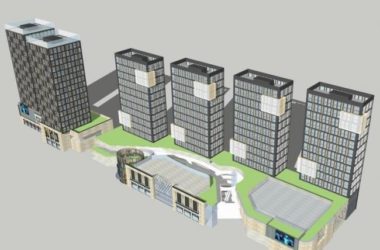 Modern High-Rise Apartment Residential Model in SketchUp-BIM WORLD