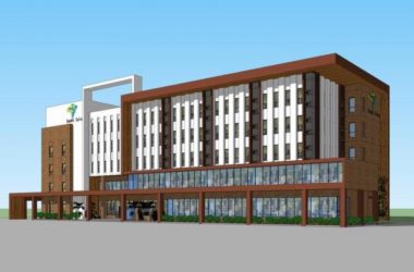 Modern Multi-Story Small Office Building Facade in SketchUp-BIM WORLD