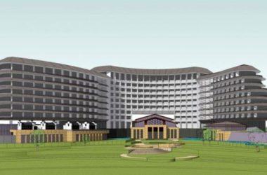 High-Rise Hotel Model in New Chinese Style | SketchUp Design-BIM WORLD