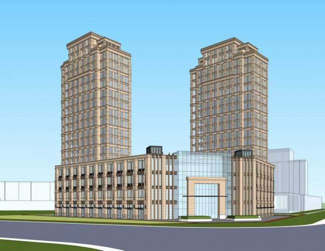SketchUp Residential Models: Neoclassical High-Rise and Mixed-Use Commercial Buildings