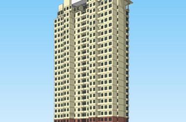 SketchUp Residential Model: Classical High-Rise Apartment Building in Tuscany, Spain-BIM WORLD