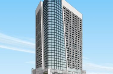 Modern High-Rise Office Building Model in SketchUp-BIM WORLD