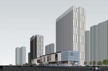 SketchUp Complex Model: Multi-Story High-Rise Mixed-Use Commercial and Modern Office Building-BIM WORLD