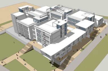 Modern Multi-Story Small Office Building in SketchUp-BIM WORLD