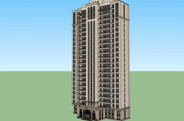 SketchUp Residential Models: High-Rise and Neoclassical Building Designs-BIM WORLD
