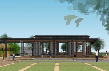 SketchUp Business Model: Multi-Story Commercial Building with Modern Chinese Design-BIM WORLD
