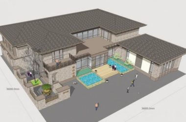 SketchUp Business Models: Elm Furniture Club, Multi-Story Club, New Chinese Style, and Commercial Architecture-BIM WORLD