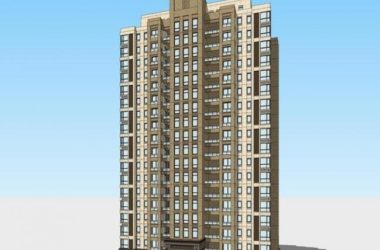 SketchUp Residential Models: High-Rise Neoclassical Apartment Buildings-BIM WORLD