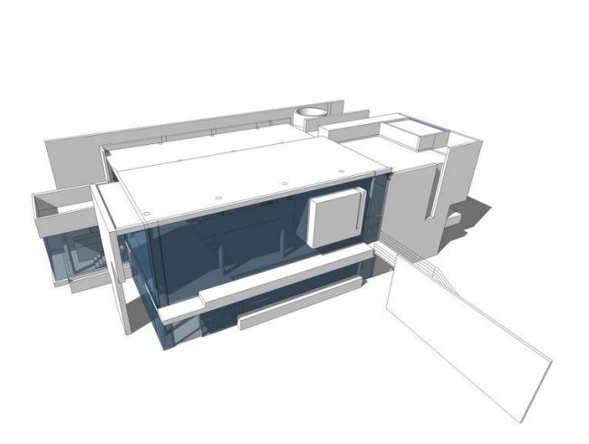 SketchUp Residential Model: Rachofsky House – Modern Multi-Story Home Design