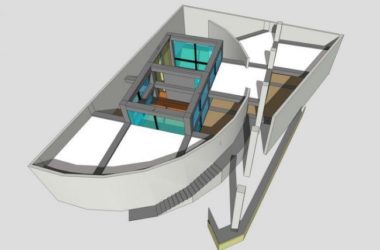 Modern Multi-Story Residential Architecture: Tadao Ando Inspired SketchUp Model-BIM WORLD