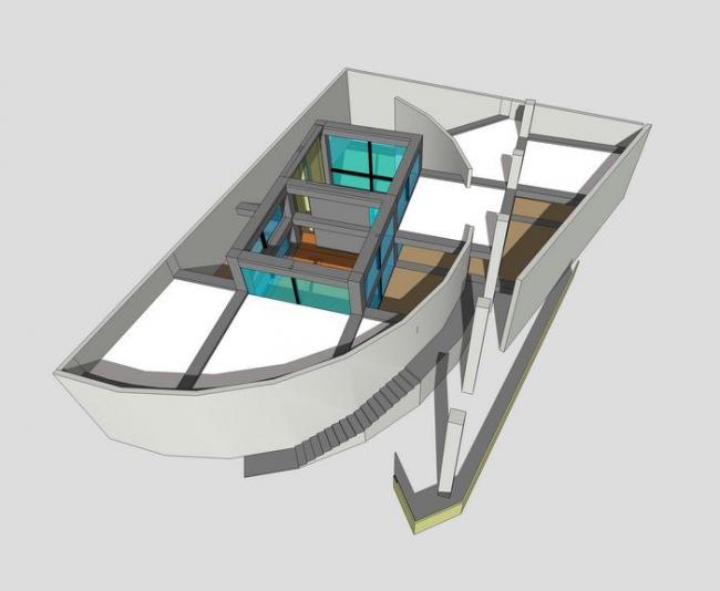 Modern Multi-Story Residential Architecture: Tadao Ando Inspired SketchUp Model