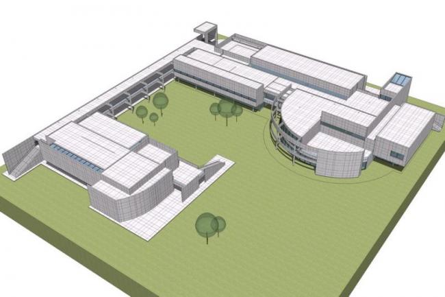SketchUp Residential Model: Weishaupt Forum Multi-Story Modern Home