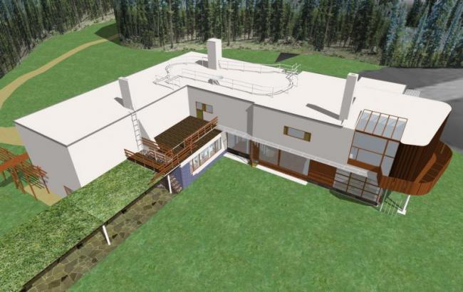 Villa Mairea: Modern Multi-Story Residential SketchUp Model