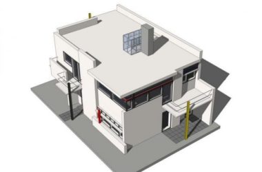 Modern Multi-Story Residential Building Model in Utrecht | SketchUp Design-BIM WORLD