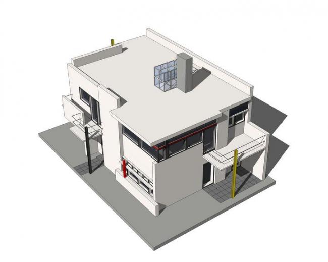 Modern Multi-Story Residential Building Model in Utrecht | SketchUp Design