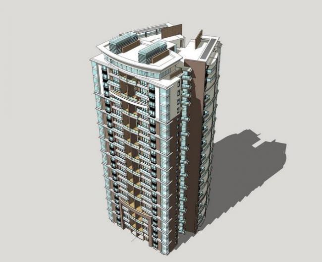 SketchUp Residential Models: Modern High-Rise and Contemporary Housing Designs
