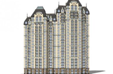 SketchUp Residential Models: High-Rise Communities, Classic and French-Style Buildings-BIM WORLD