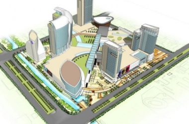 SketchUp Complex Model: Multi-Story High-Rise Mixed-Use Commercial and Modern Office Building-BIM WORLD